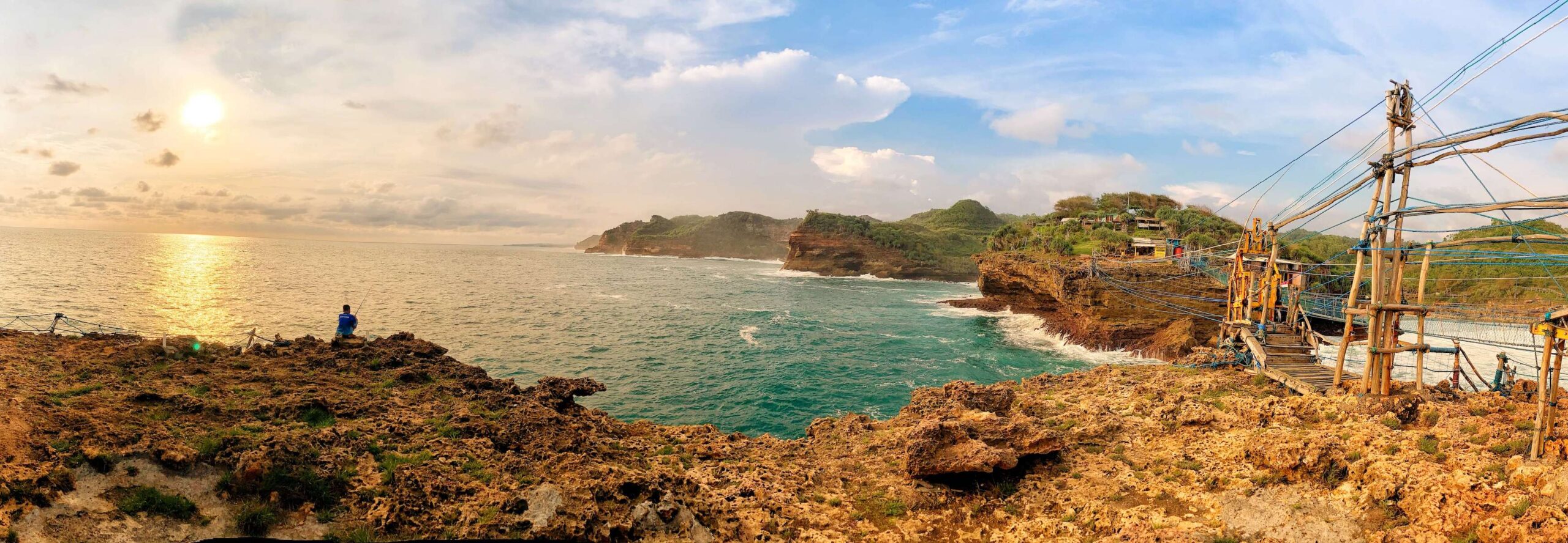 Sunset at Timang Beach