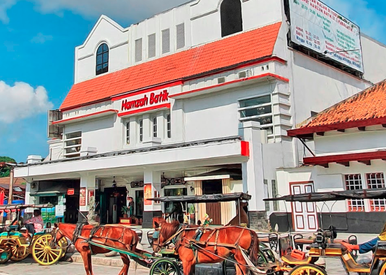 Hamzah Batik Batik Shop | Jogjakarta Malioboro Street