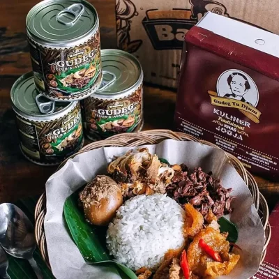Canned Gudeg from Gudeg Yu Djum