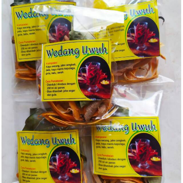 Wedang Uwuh ingredients