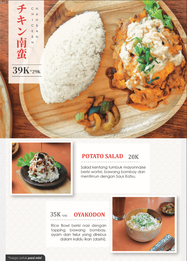 Wagokoro Menu