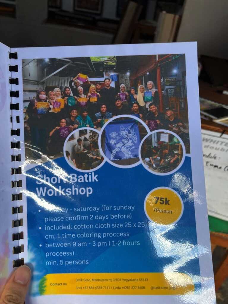 Batik course prices
