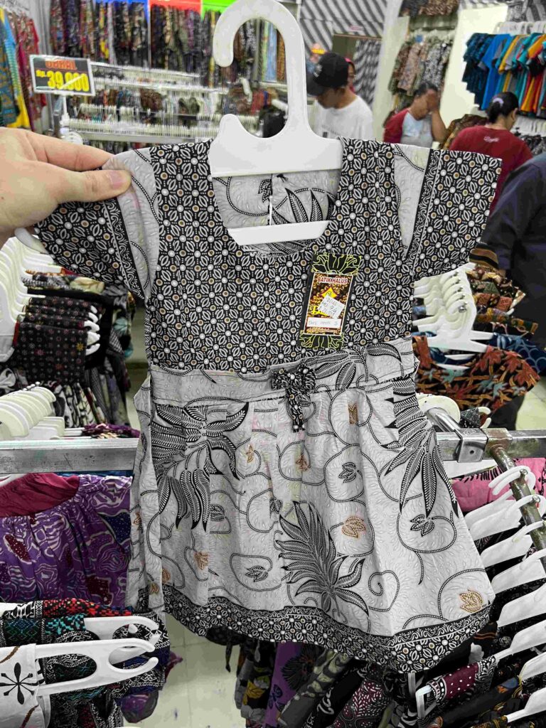 Another style of kids' batik