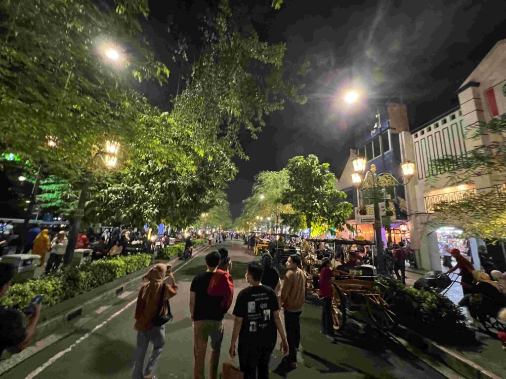 Malioboro Street at night