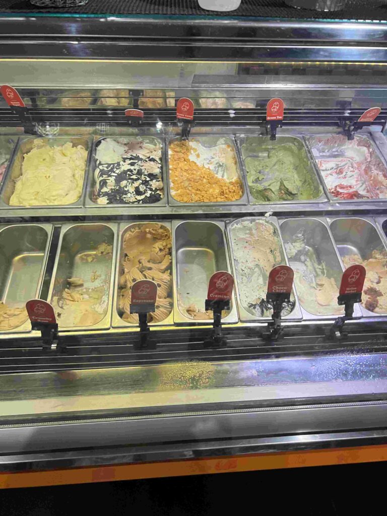 Massimo Gelato flavors