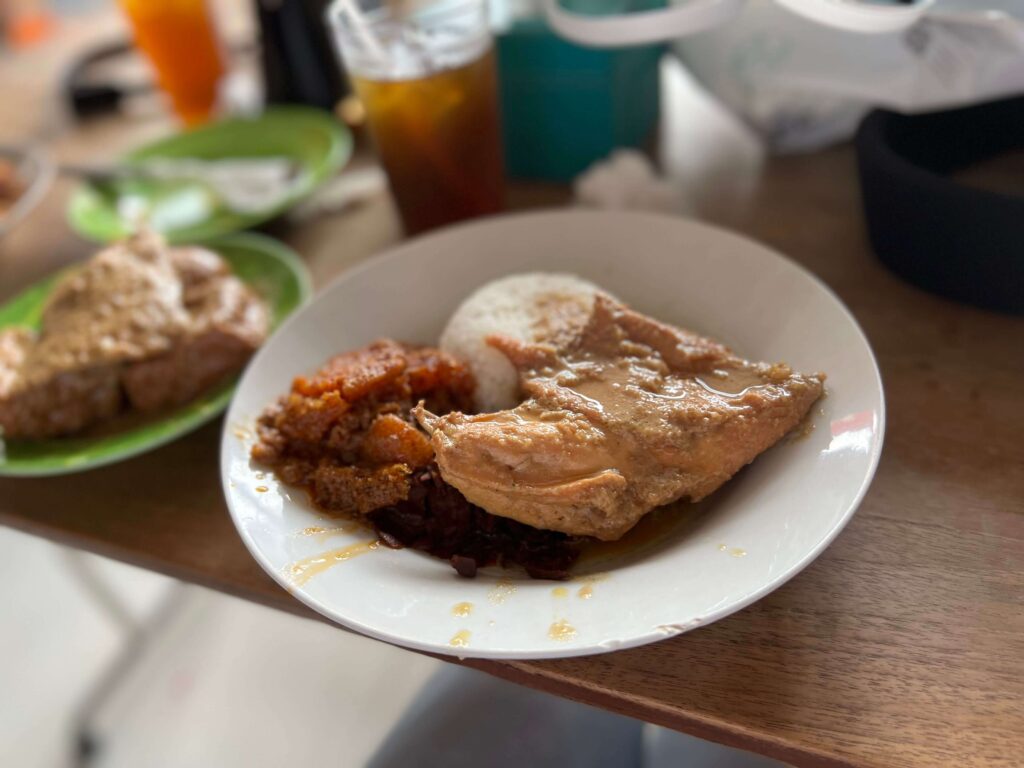Gudeg, a local Yogyakarta dish | Gudeg Sagan