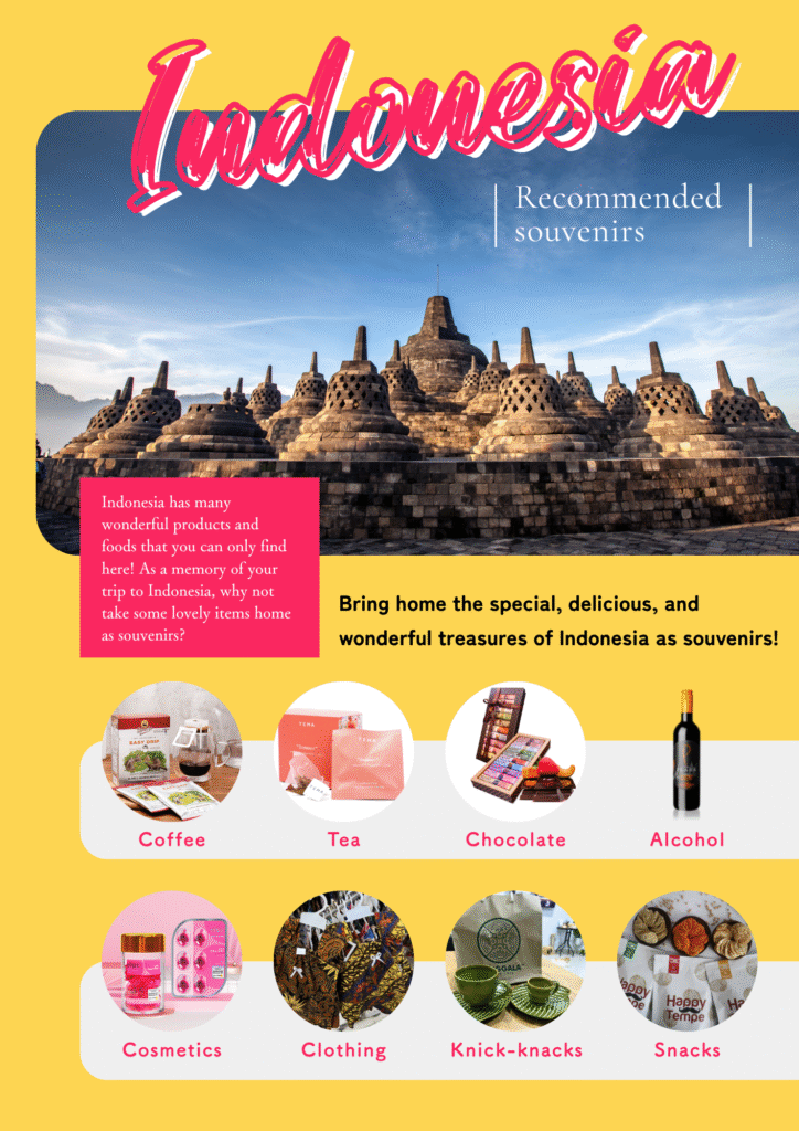 Recommended Souvenirs from Indonesia