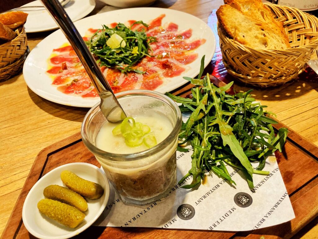 Another dish at Mediterranea