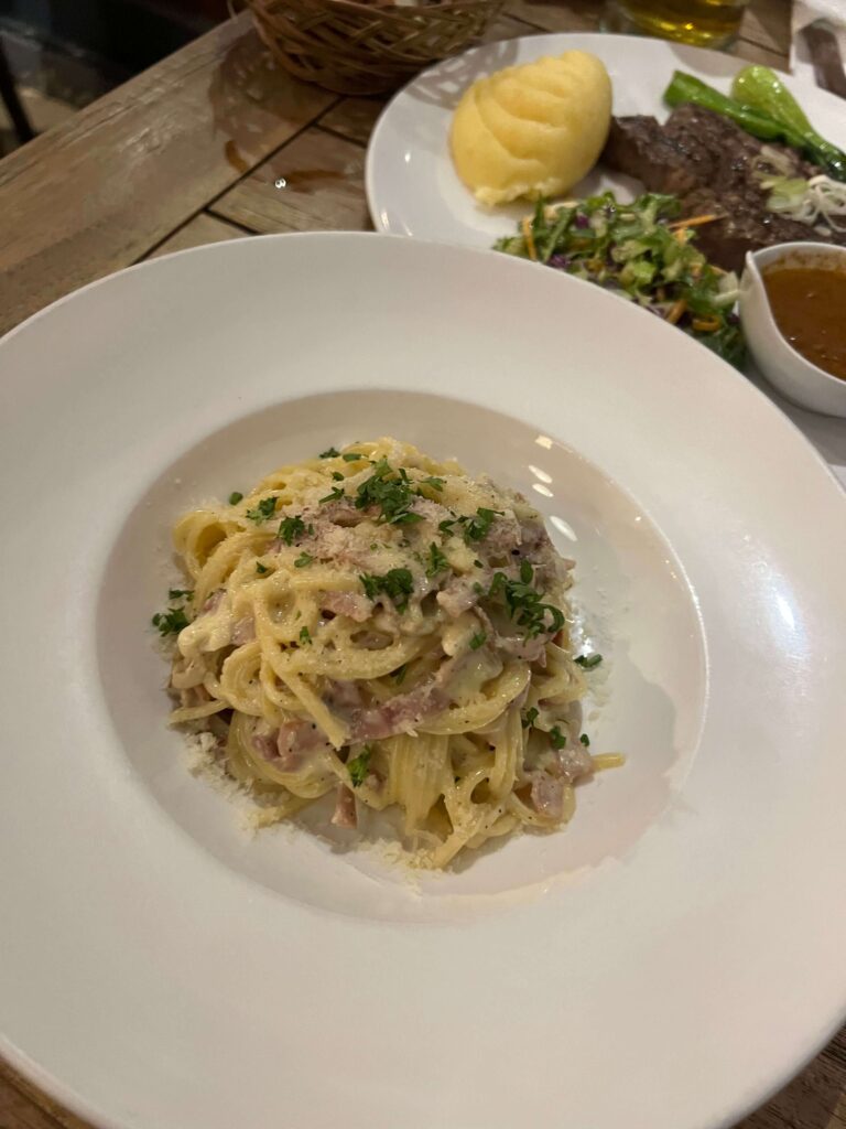 Carbonara Mushrooms