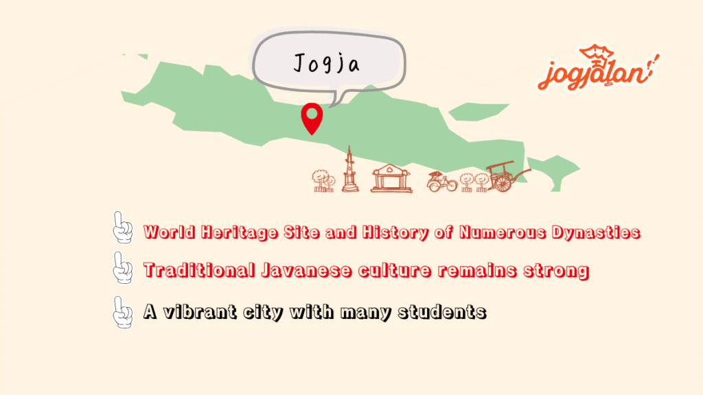 three major yogyakarta's features in particular