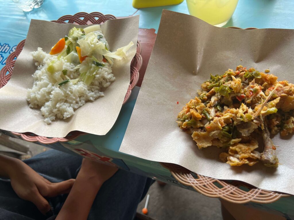 Sambal at Ayam Geprek Bu Rum