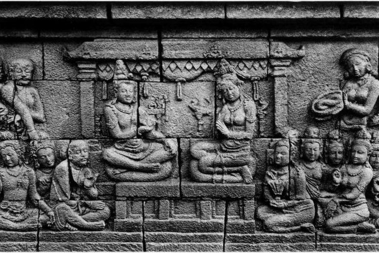 Lalitavistara relief
