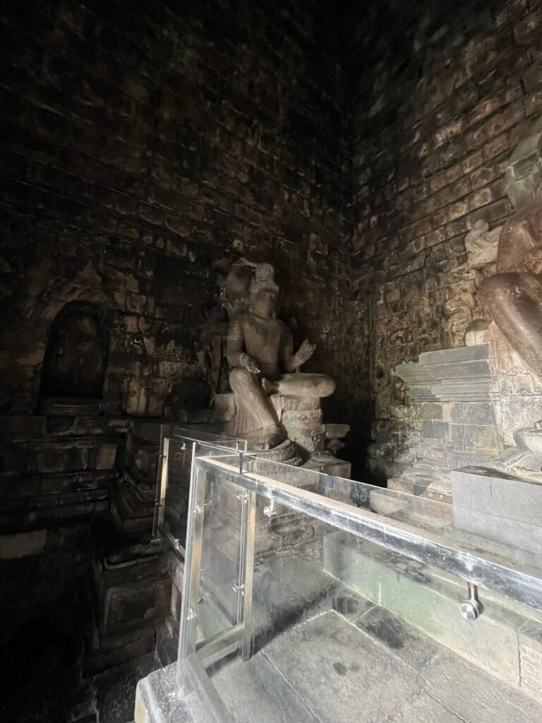Buddha statue on the side