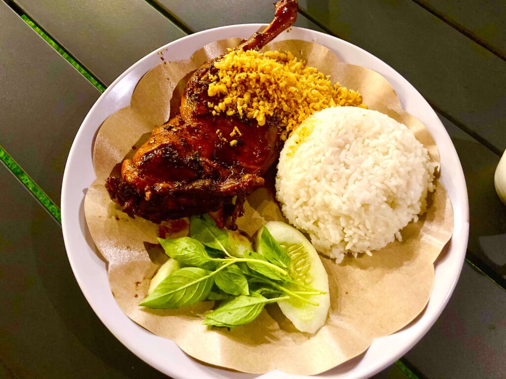 What is the Indonesian dish 'Ayam Bakar'?