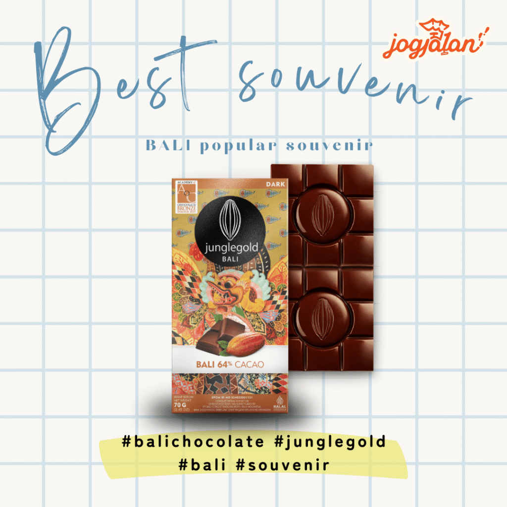 Chocolate BALI 64% CACAO 70G / junglegold