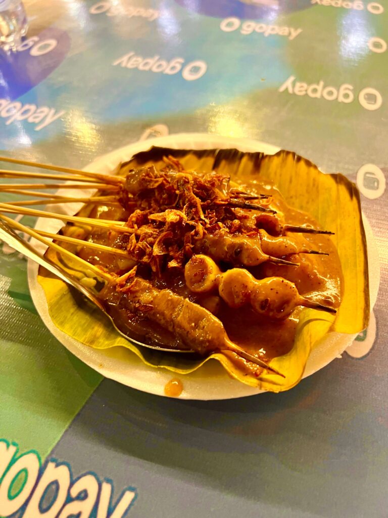 What is the Indonesian dish 'Sate Padang'?