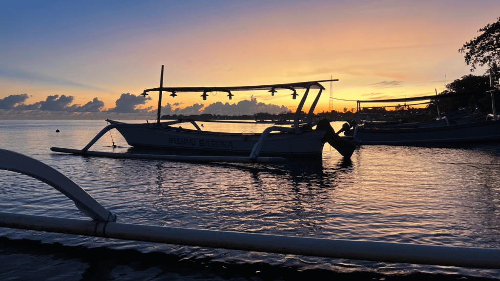 Sunrise at Lovina Beach | North Bali Tourist Spot