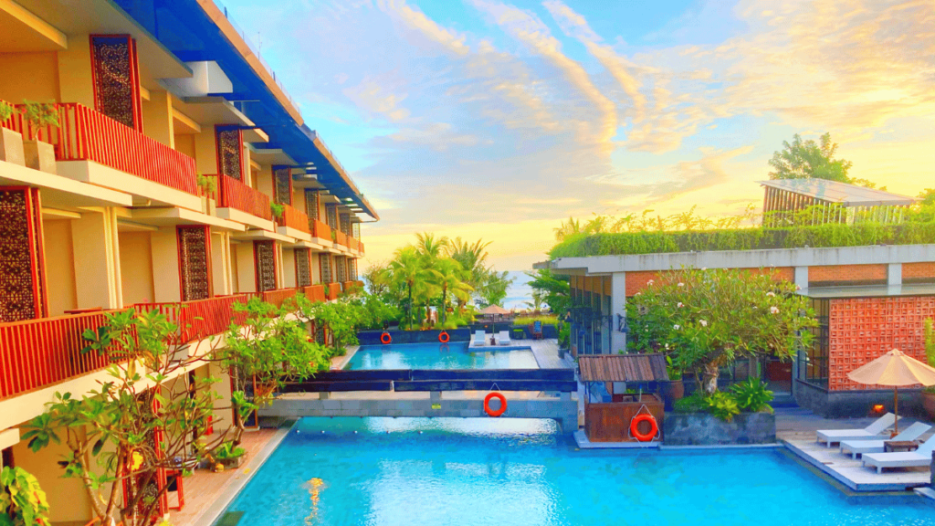 Swarga Suites Bali Berawa hotel view