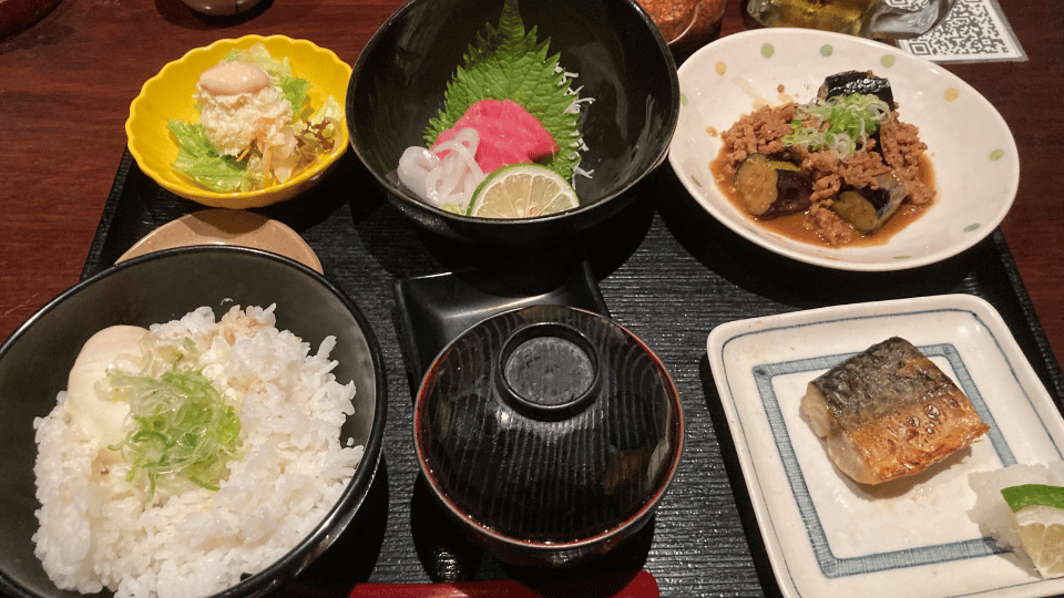 Selectable Japanese Set Meal | Anbai Jakarta Blok M Japanese Restaurant