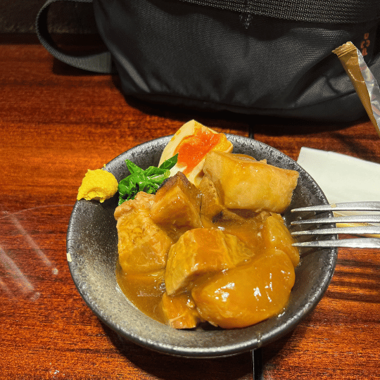Braised Pork Belly | EIGHT MAN Jakarta Senayan Area Ramen & Izakaya
