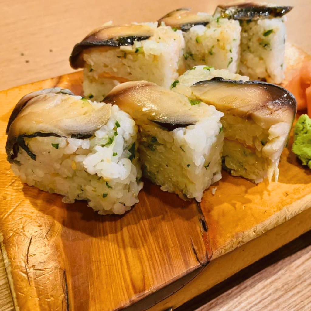 Battera (Pressed Mackerel Sushi) | Kira Kira Ginza Jakarta Blok M Japanese Restaurant/Izakaya