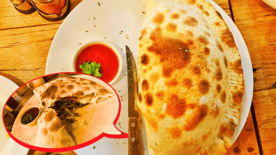 Calzone at Nanamia Pizzeria Jogja | Recommended Menu
