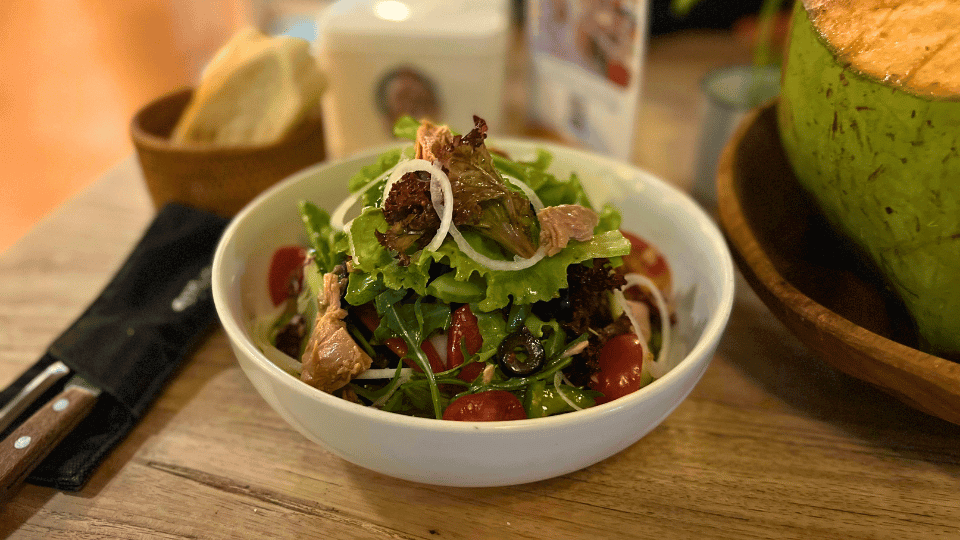 Salad at Nanamia Pizzeria Jogja | Recommended Menu