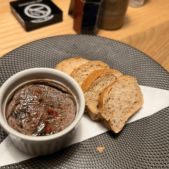 Homemade Liver Pâté with Truffle Flavor | Sumi To Kome Jakarta Blok M Authentic Japanese Restaurant & Bar