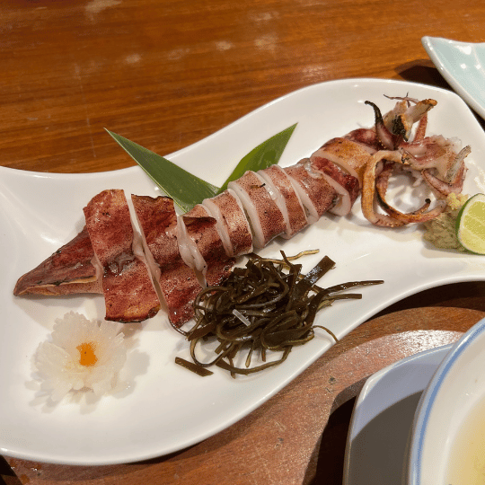 Grilled Squid | Tori Sei Jakarta Blok M Yakitori Japanese Restaurant & Izakaya