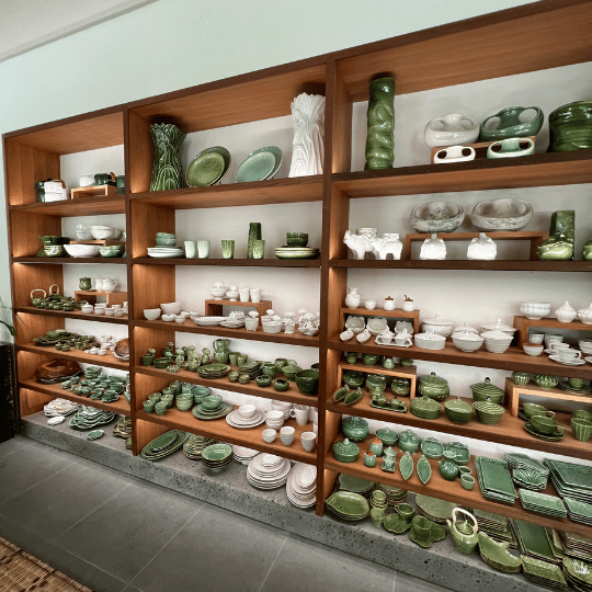 Inside the store | Jenggala Factory Outlet Bali Ceramics Souvenir