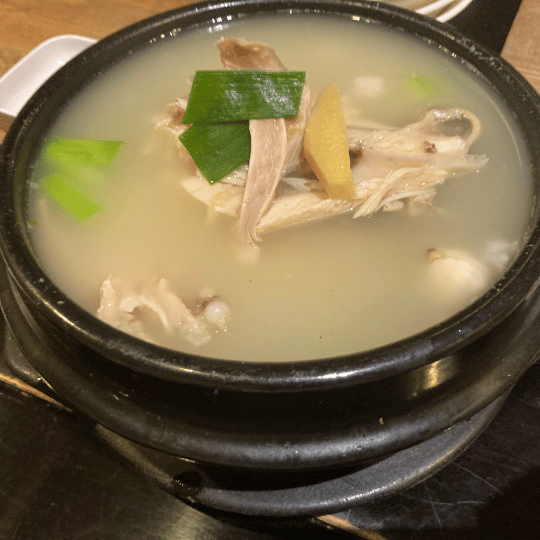 Samgyetang at Silla Restaurant | Indonesian Yogyakarta Korean Food