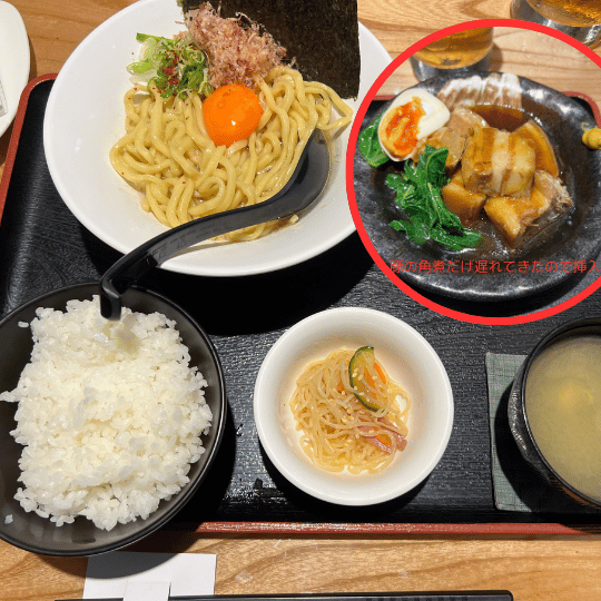 Lunch Set with 2 Choices of Side Dishes | MYMON Jakarta Semanggi Japanese Food & Ramen Restaurant